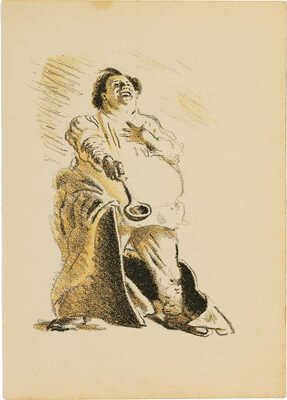 Кибрик Евгений Адольфович. Лот их семнадцати иллюстраций к книге Ш. де Костера «Легенда об Уленшпигеле» 